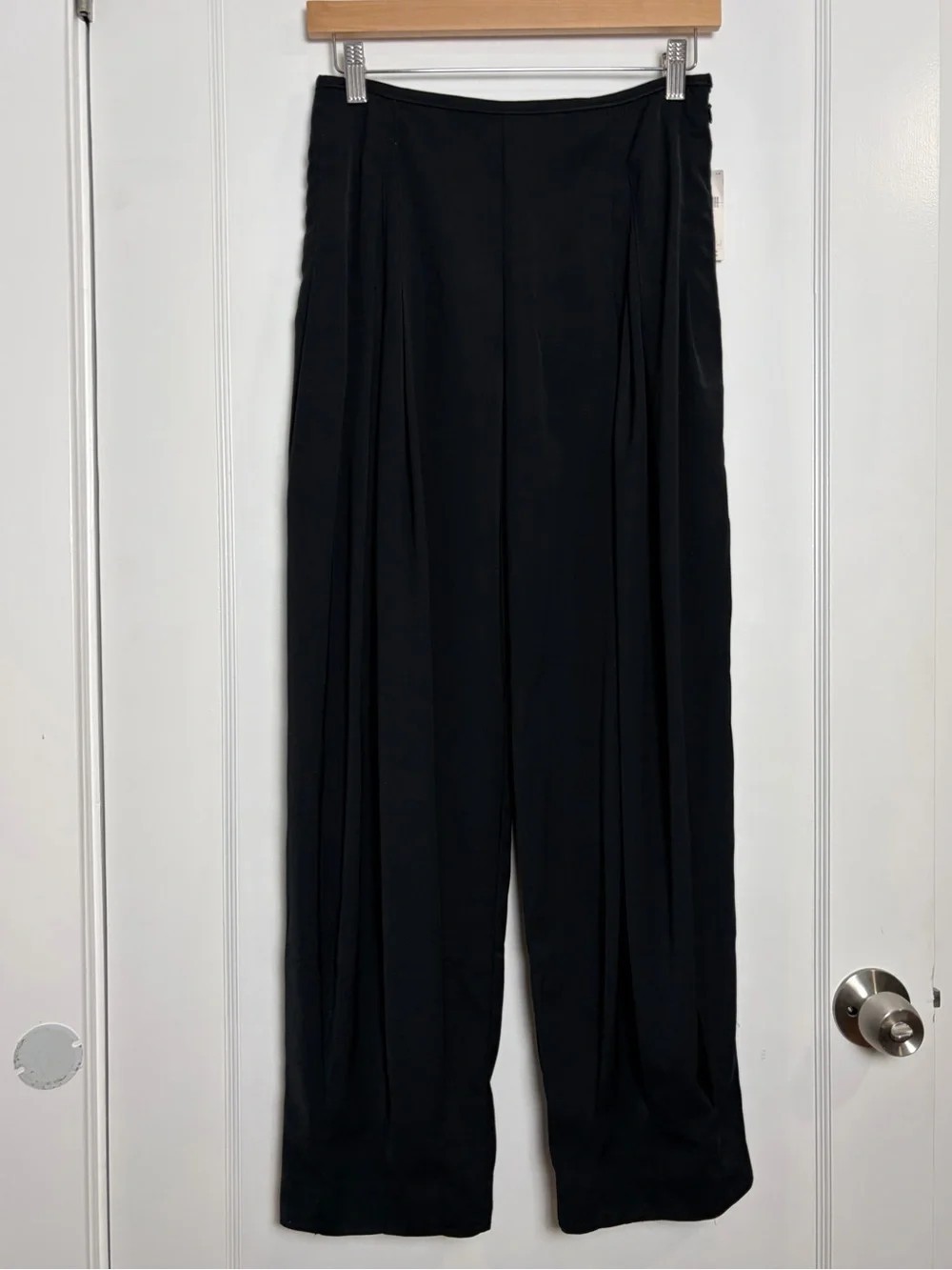 Anthropologie pleated wide leg ballon Pants 6